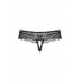 Стринги кружевные SoftLine Collection, черный, S/L