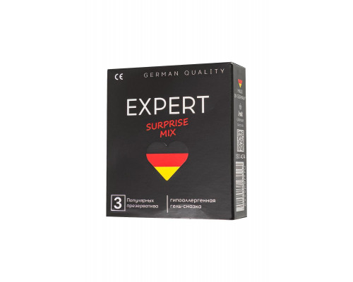 Презервативы EXPERT Surprise Mix Germany 3 шт. (Микс)