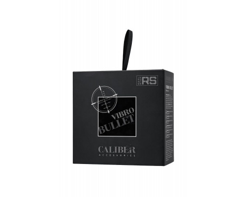 Вибропуля RealStick CALIBER, черная