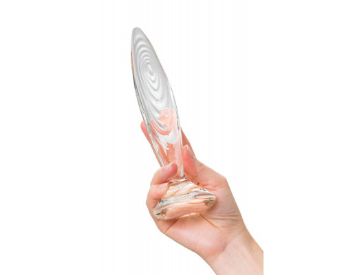 Фаллоимитатор Satisfyer Sparkling, стекло, прозрачный, 21 см