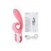 Нереалистичный вибратор Satisfyer Hug me Connect App, силикон, розовый, 20,5 см