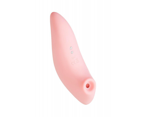 Вакуумный стимулятор Flovetta LILY, силикон, розовый, 13 см