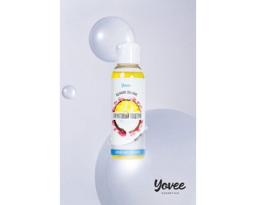 Съедобное массажное масло Yovee «Фруктовый поцелуй» со вкусом ананаса и кокоса, 100 мл