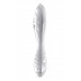 Двусторонний фаллоимитатор Satisfyer Dazzling Crystal 1, стекло, прозрачный, 18,5 см
