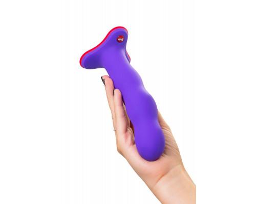 Фаллоимитатор Fun Factory STUBS BOUNCER, силикон, фиолетовый, 18,5см