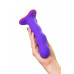 Фаллоимитатор Fun Factory STUBS BOUNCER, силикон, фиолетовый, 18,5см