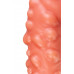 Насадка реалистичная KOKOS PENIS SLEEVE с дополнительной стимуляцией, TPE, телесная, 16.5 см