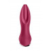 Анальный вибратор Satisfyer Rotator Plug 2+ Connect App, силикон, красный, 13,5 см