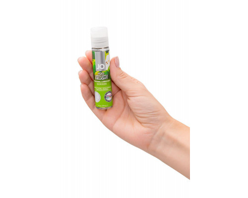 Съедобный лубрикант со вкусом зеленого яблока JO H2O Green Apple, 30 мл