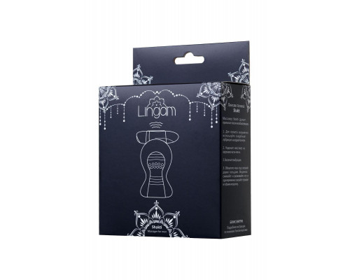 Мастурбатор нереалистичный Lingam by TOYFA  Shakti, TPE, прозрачный, 9 см