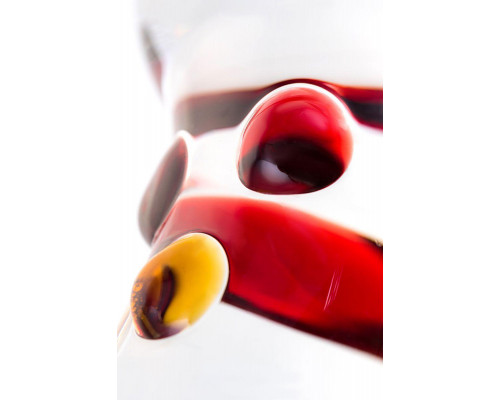 Нереалистичный фаллоимитатор Sexus Glass, стекло, прозрачный, 20 см
