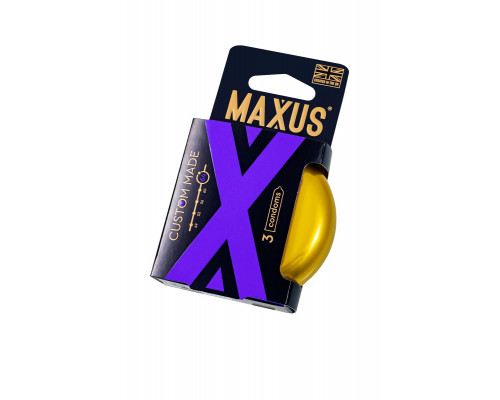 Презервативы Maxus Custom Made 64 гладкие X-Edition, 3 шт