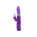 Вибратор с клиторальным стимулятором A-Toys by TOYFA, TPR, фиолетовый, 22 см