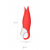 Нереалистичный вибратор Satisfyer Vibes Power Flower, силикон, красный, 18,8 см.