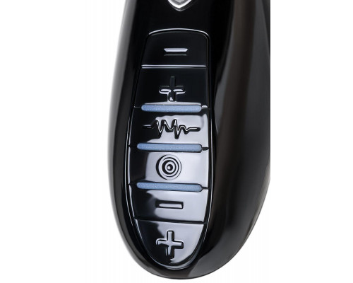 Вибратор Mystim Electric Eric силиконовый с электростимуляцией, черный, 27 см