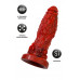 Вибратор Black&Red by TOYFA Monster Docus, силикон, красно-черный, 20 см