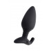 Анальная втулка LOVENSE Hush (L), силикон, черная, 12,1 см