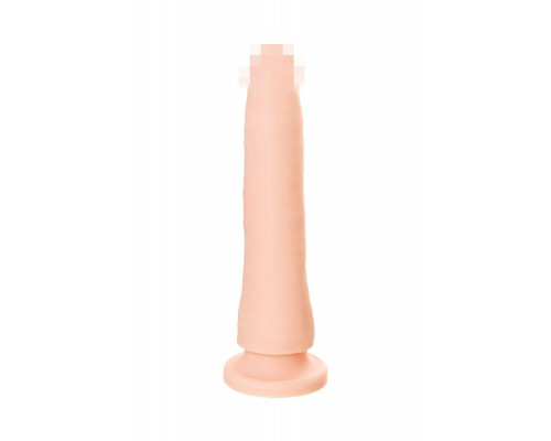 Фаллоимитатор RealStick Silicone Matt B, силикон, телесный, 21,5 см