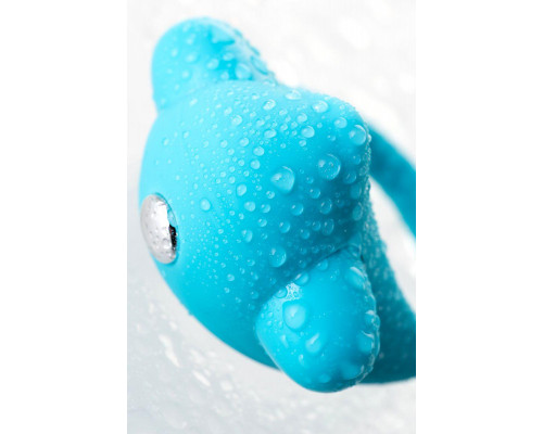 Эрекционное кольцо на пенис TOYFA A-Toys, силикон, голубой, Ø 5,4 см