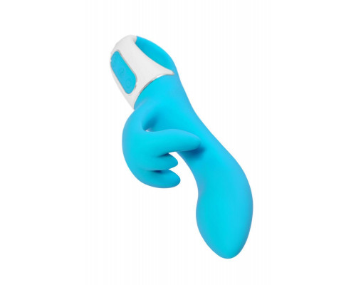 Нереалистичный вибратор Satisfyer Embrace me, силикон, бирюзовый, 22,5 см