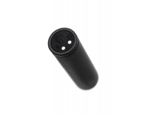 Вибропуля  с пультом управления RealStick CALIBER, черная