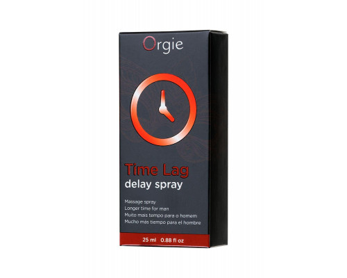 Спрей с охлаждающим эффектом для продления эрекции ORGIE Time lag, 25 мл