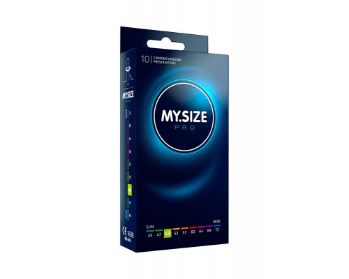 Презервативы My.Size, латекс, 16 см, 4,9 см, 10 шт.