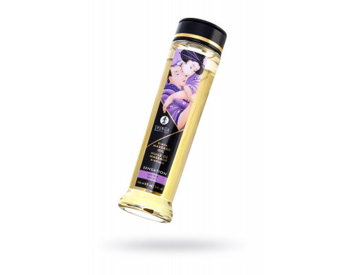 Масло массажное для тела Shunga «Чувство. Лаванда» (Sensation. Lavender), 240 мл.
