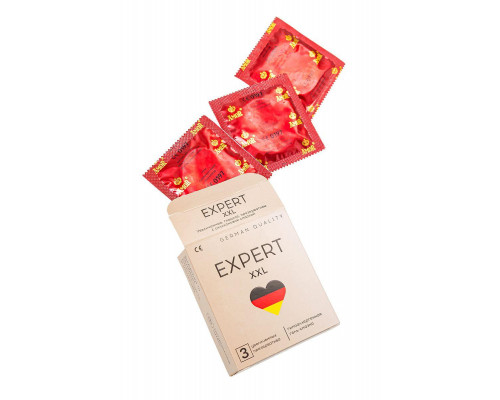 Презервативы EXPERT XXL Germany 3 шт. (увеличенного размера)