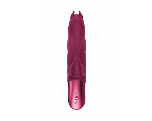 Вибратор Fun Factory DARLING DEVIL, силикон, бордовый, 20,5 см