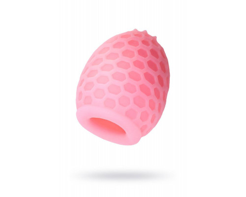 Мастурбатор A-Toys by TOYFA Pufl, розовый, ТРЕ, 6 см Ø 2,7 см