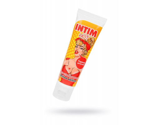 Гель-лубрикант INTIM HOT серии LIMITED EDITION 50 г