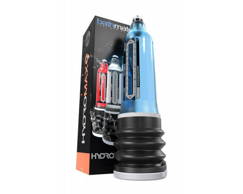 Гидропомпа Bathmate HYDROMAX9, ABS пластик, голубая, 32,5 см (аналог Hydromax X40)