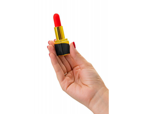 Минивибратор Flovetta PANSIES, ABS пластик, черный, 9 см