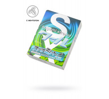 Презервативы Sagami, xtreme, Mint, латекс, 19 см, 5,2 см, 3 шт.