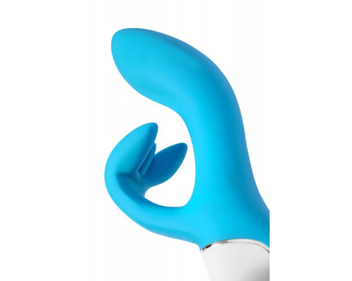 Нереалистичный вибратор Satisfyer Embrace me, силикон, бирюзовый, 22,5 см