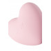 Вакуумно-волновой стимулятор клитора с вибрацией Satisfyer Cutie Heart, силикон, розовый, 7,6 см