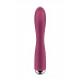 Вибратор-кролик с ротацией Satisfyer Spinning Rabbit 1, силикон, бордовый, 20,5 см
