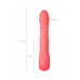 Стимулятор с функцией UP&DOWN Flovetta Flox, силикон, коралловый, 21,5 см