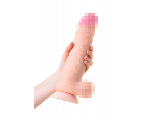 Фаллоимитатор-гигант LoveToy, реалистичный, neoskin, 26 см, Ø6,1 см