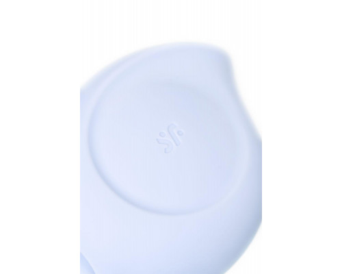 Вакуум-волновой бесконтактный стимулятор клитора Satisfyer Sugar Rush, силикон, голубой, 8,2 см