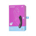 Вакуумный стимулятор клитора с вибрацией Satisfyer Curvy Trinity 4, чёрный, 17 см