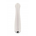 Вибратор для точки G  с ротацией Satisfyer Spinning G-Spot 1, силикон, бежевый, 16,8 см