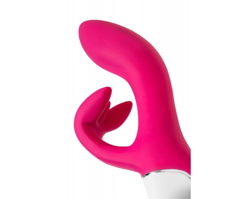 Нереалистичный вибратор Satisfyer Embrace me, силикон, малиновый, 22,5 см