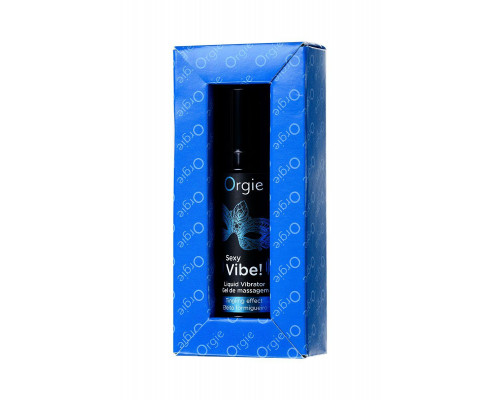 Гель для массажа ORGIE Sexy Vibe Liquid Vibrator с эффектом вибрации, 15 мл