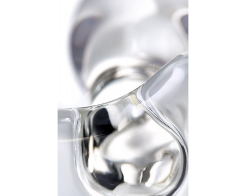 Анальная втулка Sexus Glass, стекло, прозрачная, 10,5 см, Ø 3,5 см