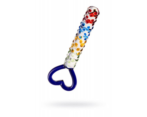Нереалистичный фаллоимитатор Sexus Glass, стекло, прозрачный, 22,5 см