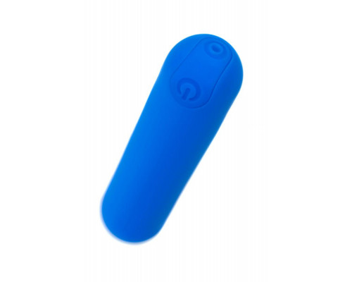 Вибропуля A-Toys by TOYFA NEP, силикон, синий, 8 см