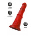 Вибратор Black&Red by TOYFA Monster Rex, силикон, красно-черный, 24,5 см
