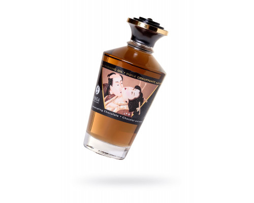 Масло массажное для тела Shunga «Пьянящий шоколад» (Intoxicating Chocolate), разогревающее, 100 мл